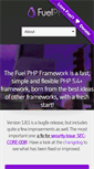 Mobile Screenshot of fuelphp.com
